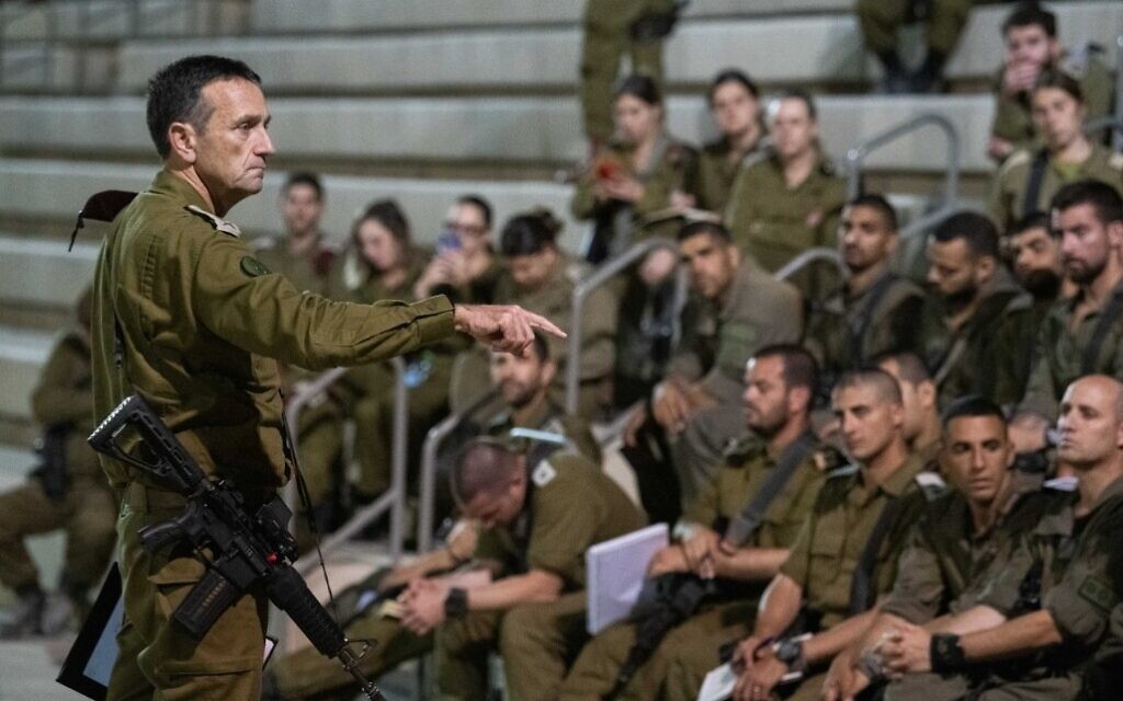 IDF Chief of Staff Lt Gen Herzl Halevy