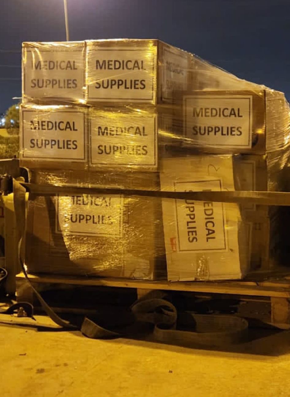 IDF medical supplies for Gaza