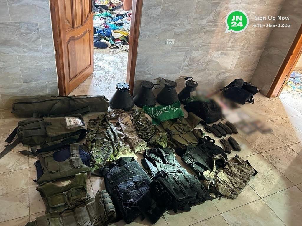 Hamas weapons cache