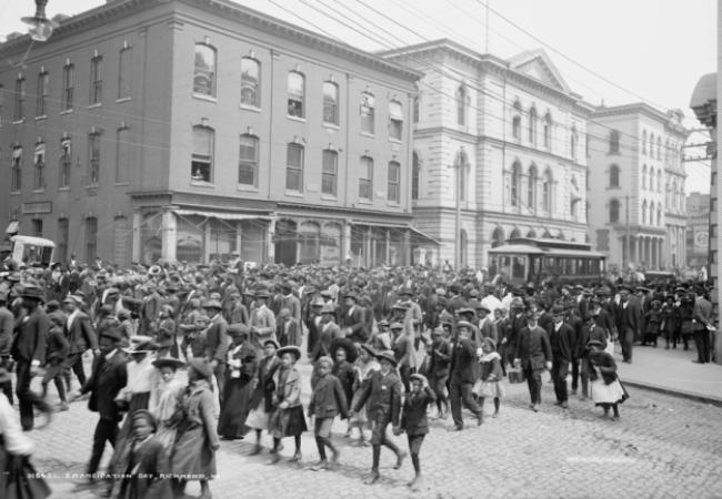 Juneteenth Parade, Richmond, 1905