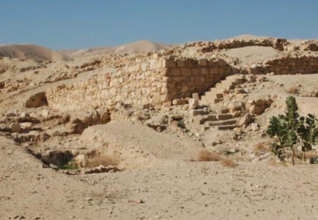 Archaeological remains of a Hasmonean Winter Palace