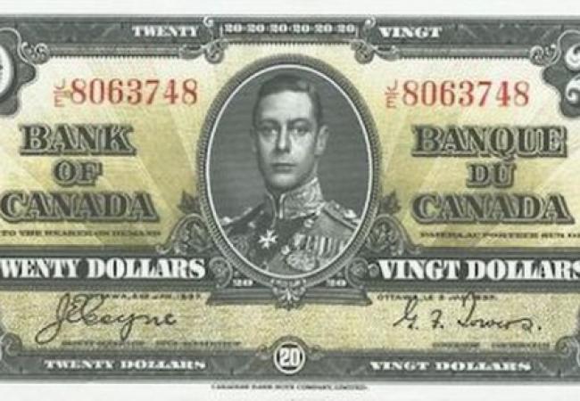 Bank of Canada twenty-dollar bill