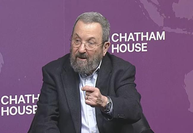 Ehud Barak Chatham House