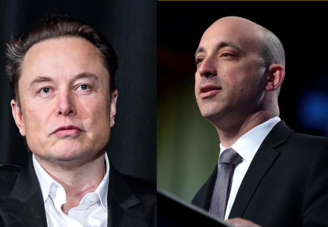 Elon Musk and Jonathan Greenblatt