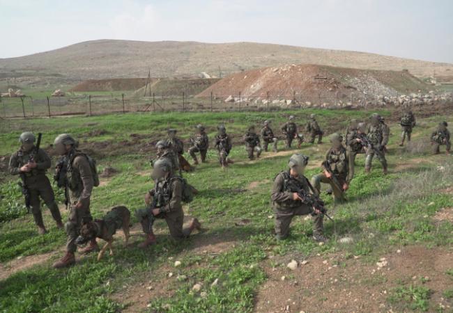 IDF commandos in training 2018 IDF photo