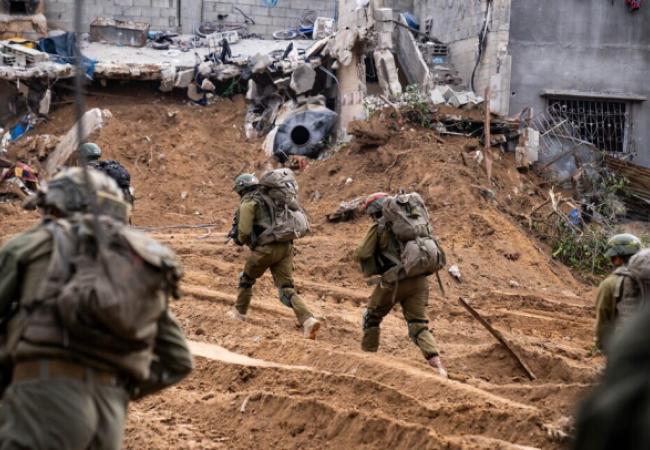 IDF troops in Gaza IDF photo