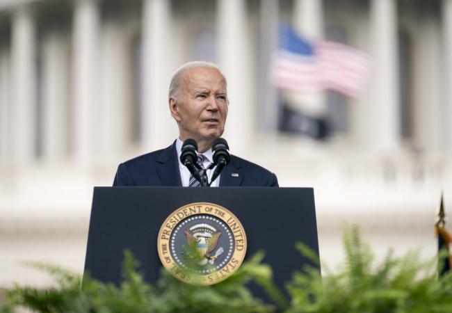 Biden at Peace Officers Memorial