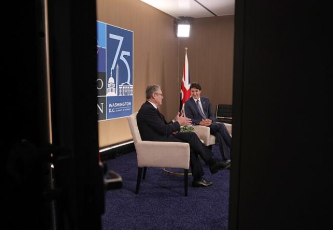 PM Starmer and PM Trudeau official CAnada photo