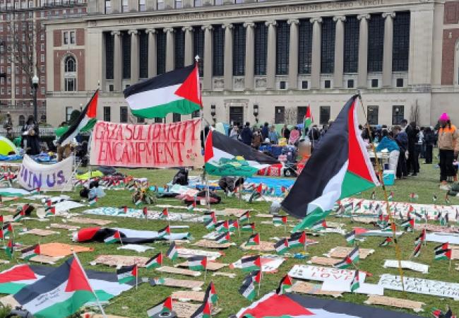 Columbia University protest wikimedia