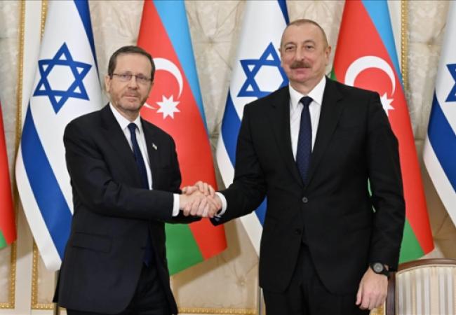 President Isaac Herzog and President Ilham Heydar Oghlu Aliyev