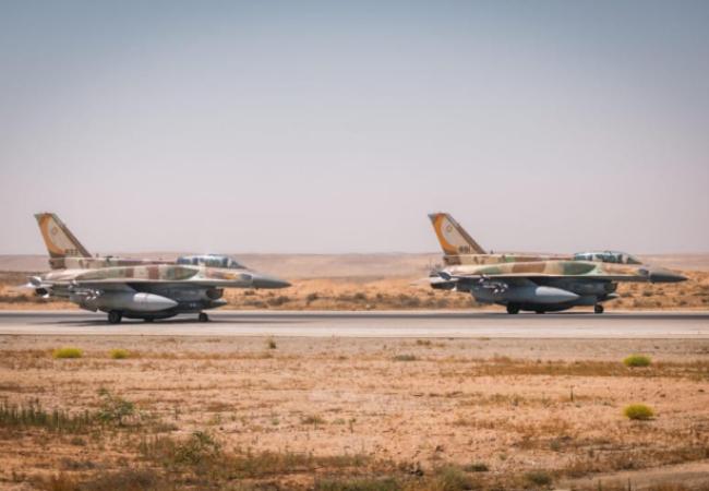 Israeli jets on the ground IDF photo