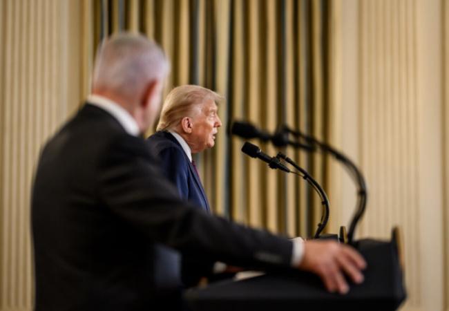 Trump and Netanyahu Official Photo