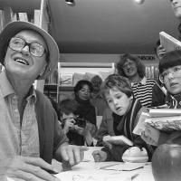 Roald Dahl, 1988. Wikimedia