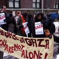 Protest at Israeli consulate wikimedia