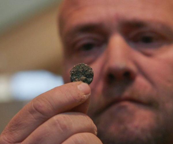 Coin found at Western Wall mikveh Israel