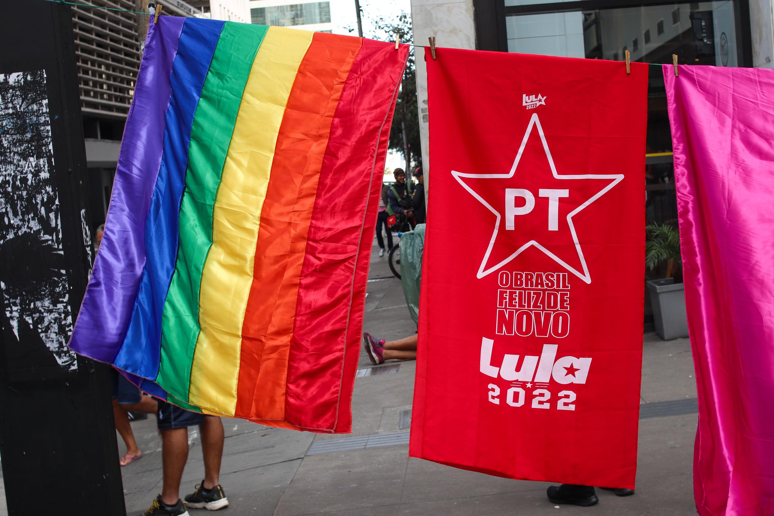 Brazilian political flags