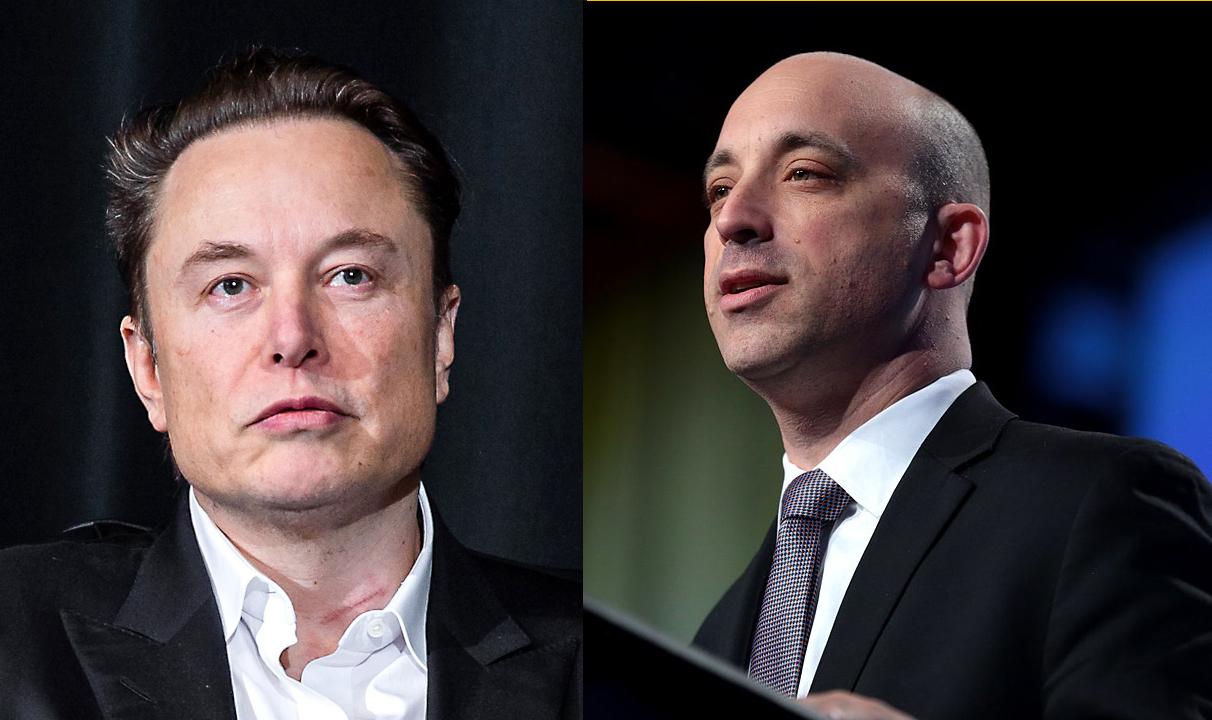 Elon Musk and Jonathan Greenblatt