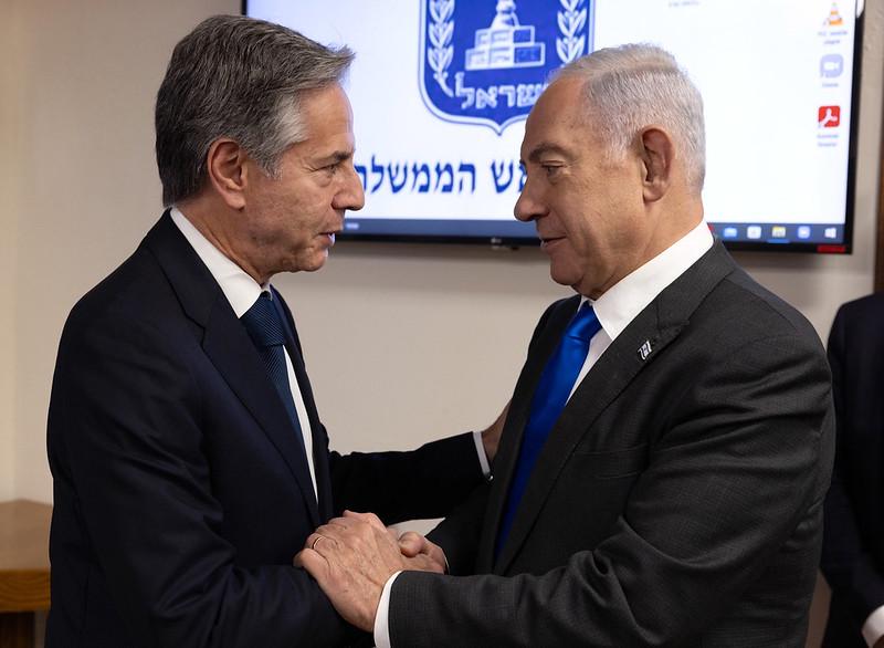 Secretary Antony Blinken and Prime Minister Benjamin Netanyahu Official State Photo