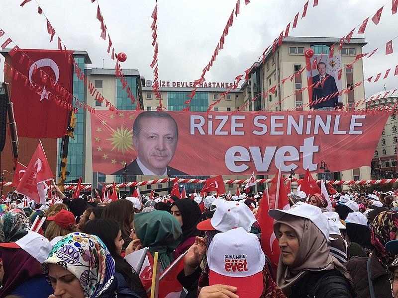 Erdogan rally wikimedia