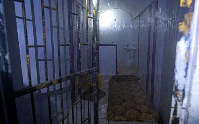 Hamas tunnel torture cell IDF photo