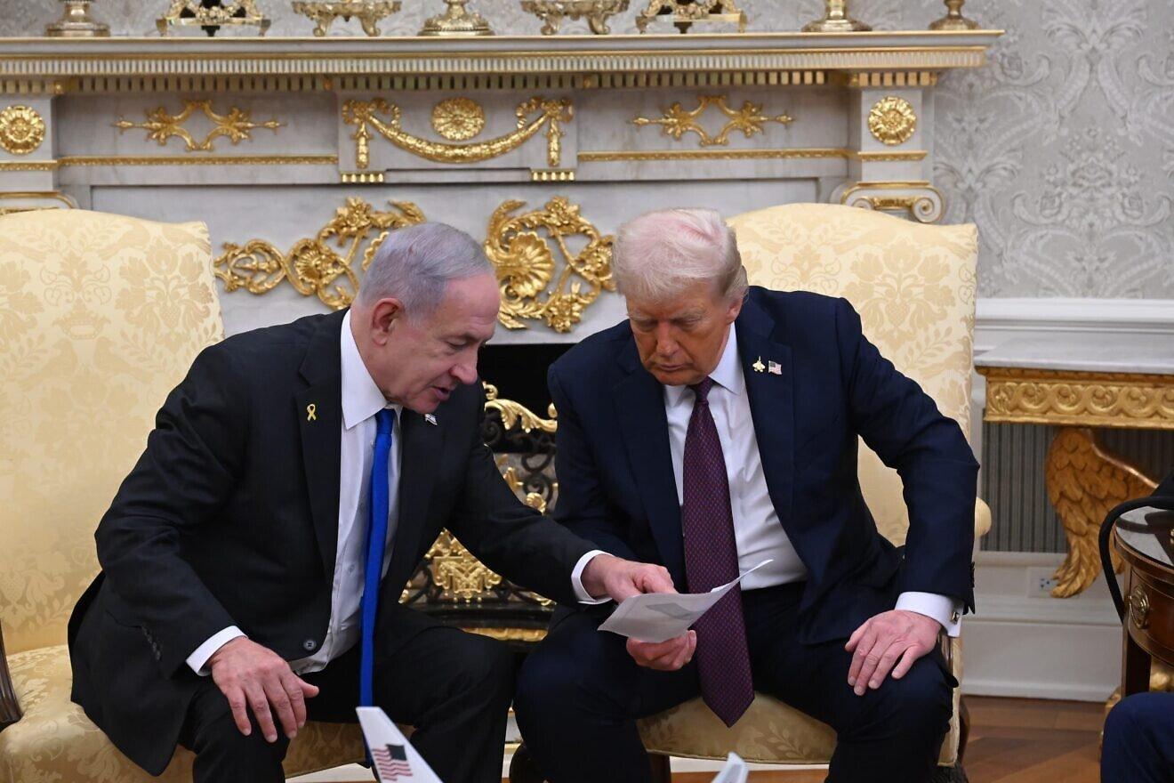 Trump and Netanyahu Official Photo