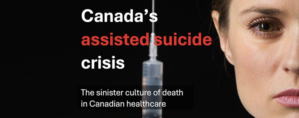 A woman staring straight ahead, holding a syringe