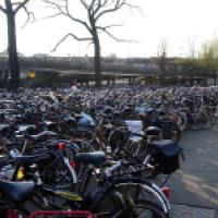 Bicycles at Amsterdam Central Station Jakub Halun Wikimedia