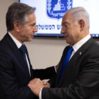 Secretary Antony Blinken and Prime Minister Benjamin Netanyahu Official State Photo