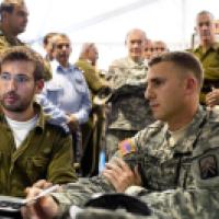 Israeli American troops Austere Challenge 2012