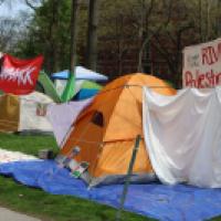 Pro-Palestine encampment Harvard wikimedia