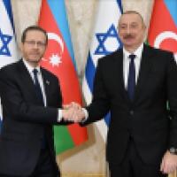 President Isaac Herzog and President Ilham Heydar Oghlu Aliyev